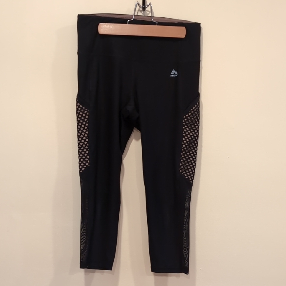 RBX Black Leggings Athletic Stretch Tapered